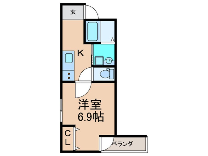 間取図 フジパレス今川駅東Ⅲ番館