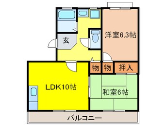 間取図 エスポワール八尾陽光園