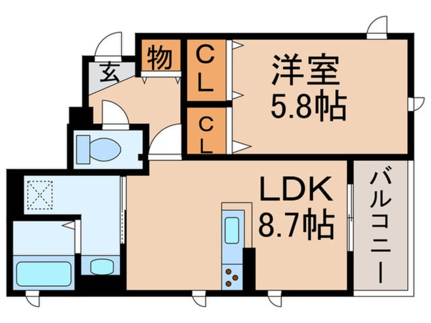間取図 ＳＯＲＡ千里