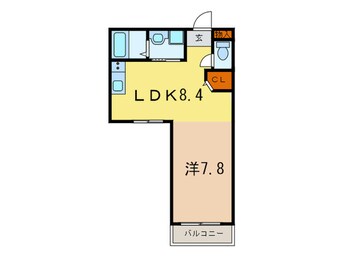間取図 ヴィアノ灘泉通