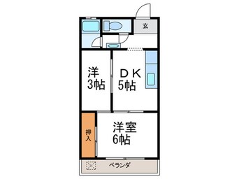 間取図 梅津マンション１番館