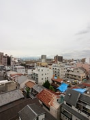 室内からの展望 ル　クレ－ル天下茶屋