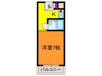 間取図 パレスコート