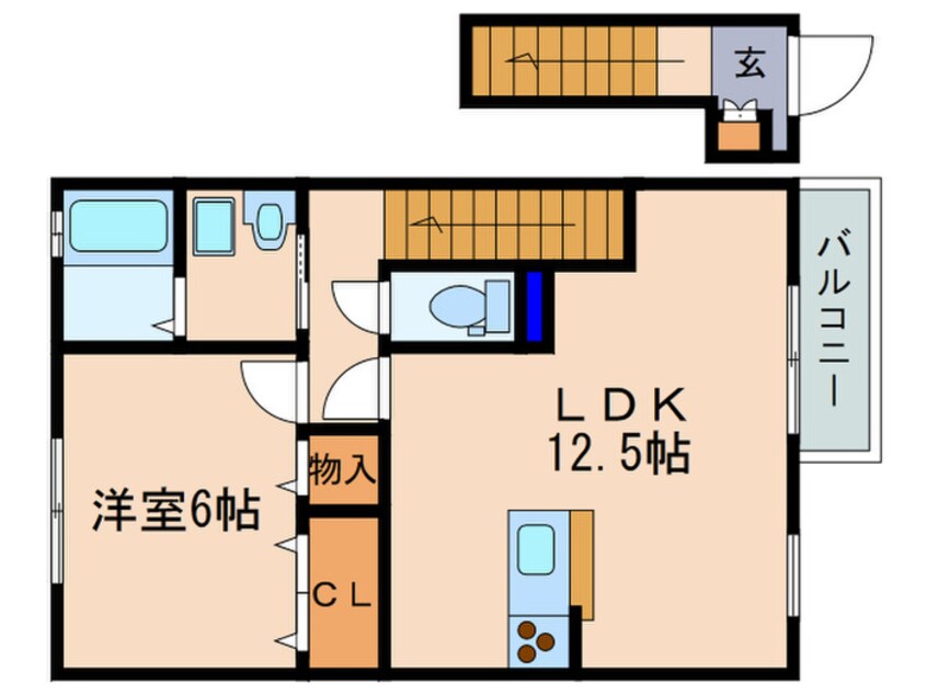 間取図 ミオアンジェラＣ棟