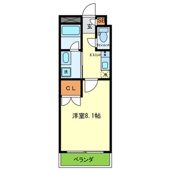 間取図 プレベール千里中央