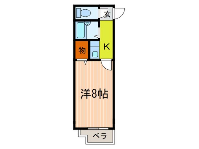 間取図 ドムス河原町