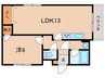 グランディア夙川Ⅰ 1LDKの間取り