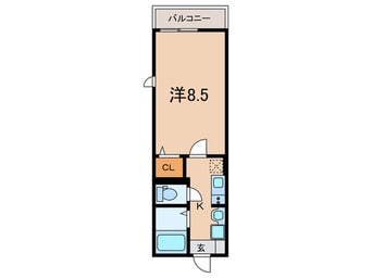 間取図 サンハイム六甲