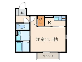 間取図 アミティハイツ（Ｂ棟）