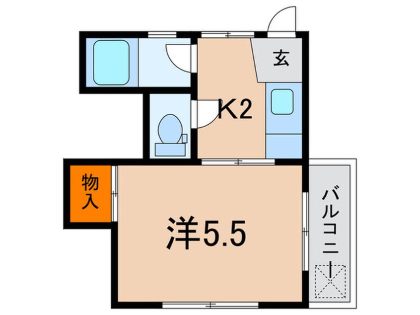 間取図 シャトー上野