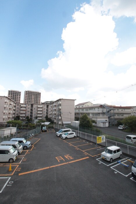 室内からの展望 淡路西山マンション