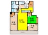 ジオタワー宝塚ＷＥＳＴ（803） 3LDKの間取り