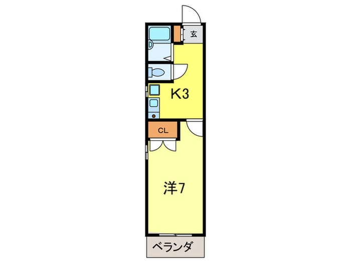 間取り図 サイラント KANNO