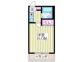 間取図 サンクライムハイツ