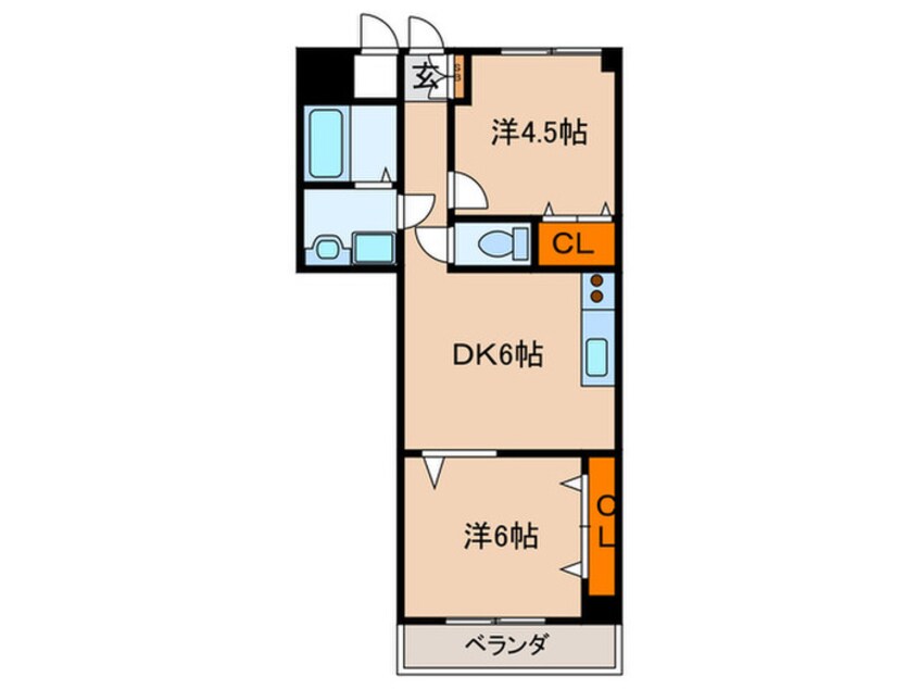 間取図 ロイヤルガーデン