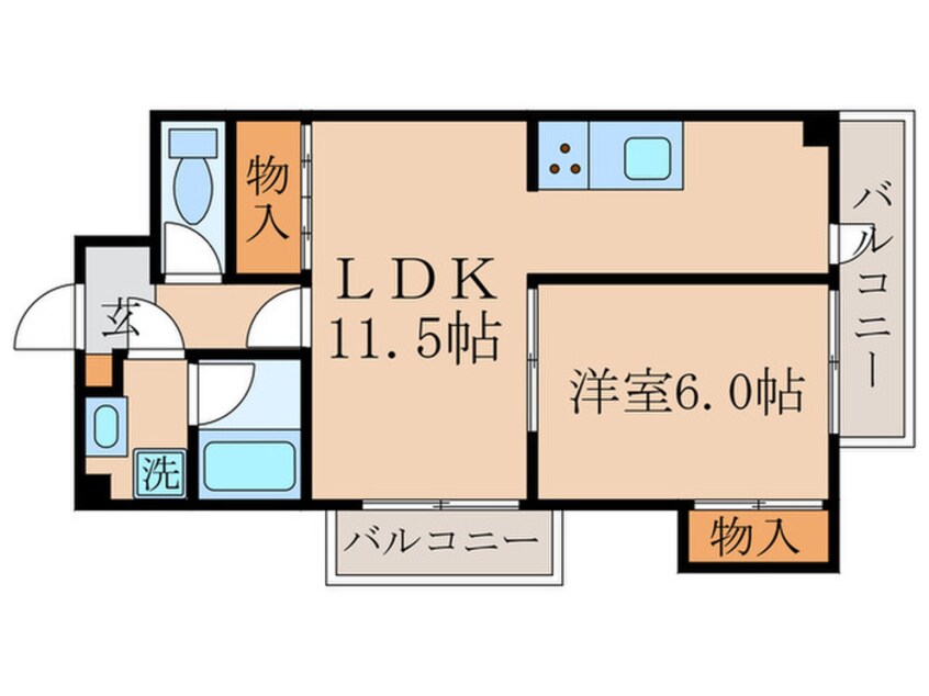 間取図 シャン・デ・リ