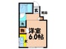庄司コ－ポ 1Rの間取り