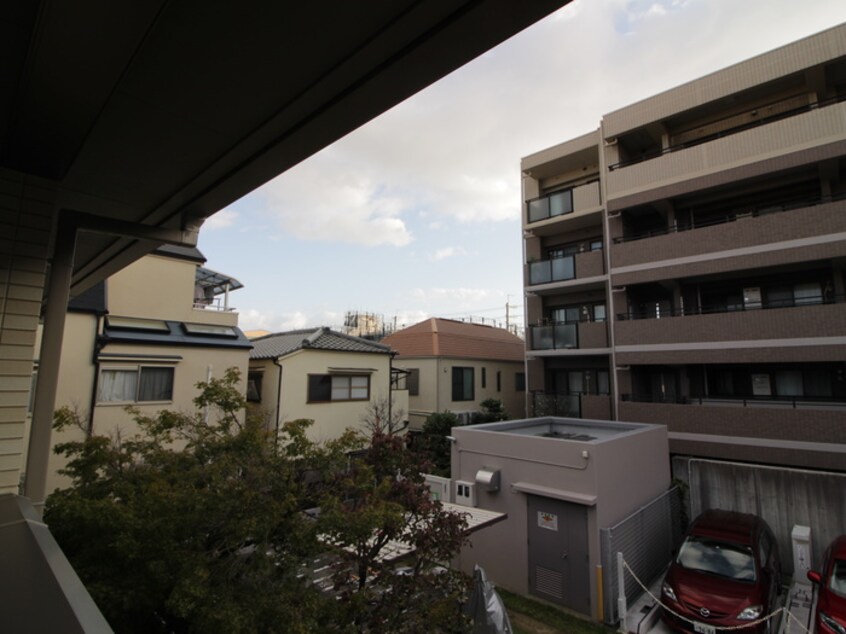 室内からの展望 コーポラス若草EAST