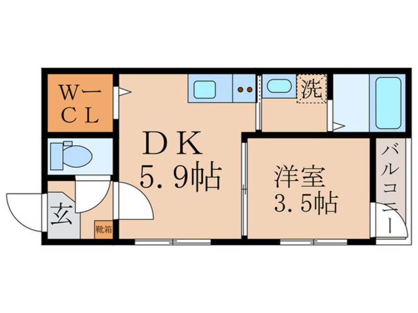 間取図 さくら庵京都伏見