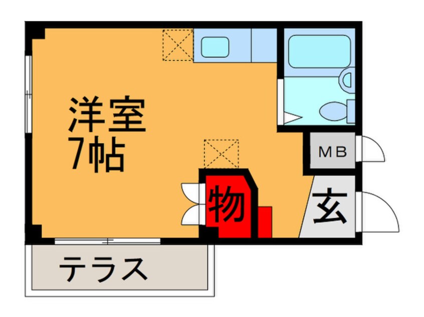 間取図 エステ－ト木村