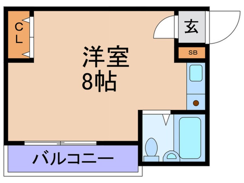 間取図 グレース野田