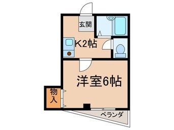 間取図 ワンダーグランドハイツ