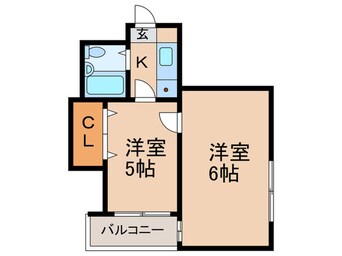 間取図 ワンダーグランドハイツ