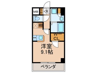 間取図 SOFIA住吉大社