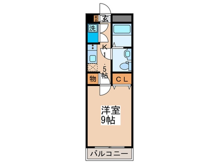 間取り図 インパレス小阪