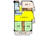 グートピア逆瀬川 3LDKの間取り