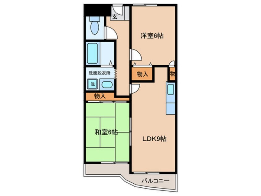 間取図 新栄プロパティー林