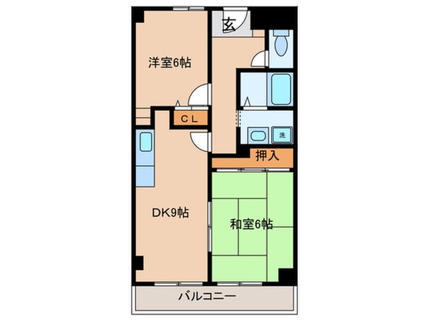間取図 新栄プロパティー林