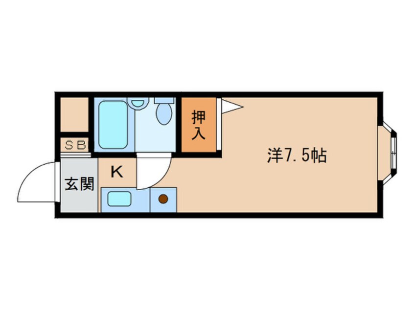 間取図 マノワール六波羅第