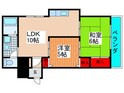 コ－エイエステ－トの間取図