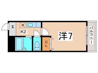 間取図 福美ハイツ２