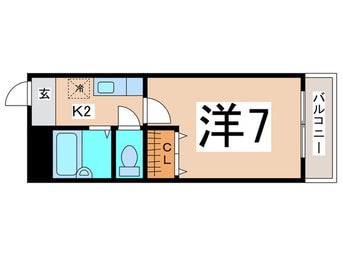 間取図 福美ハイツ２