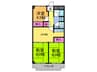 第２東大阪村橋マンション 3DKの間取り