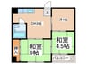 大正三井マンション 3DKの間取り