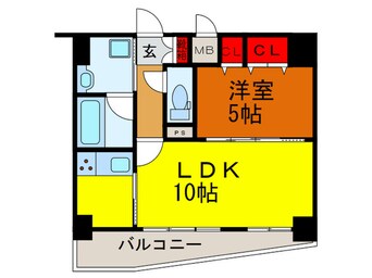 間取図 アジハラハイム