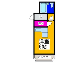 間取図 ラ・ビ・クレール