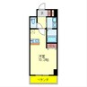 ｷｾﾗ川西壱番館 1Rの間取り