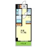 ｷｾﾗ川西壱番館 1Rの間取り