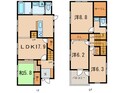 新甲陽町戸建の間取図