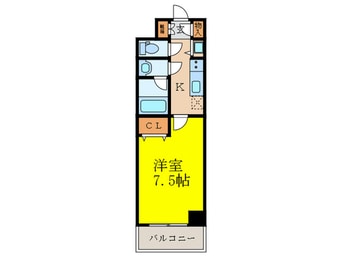 間取図 Ｓ－ＦＯＲＴ江坂垂水町