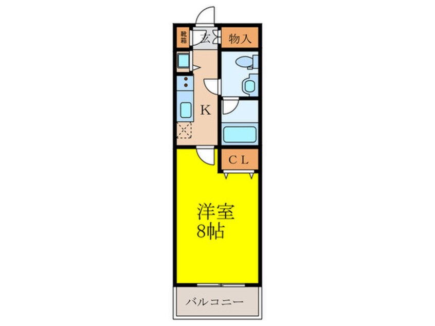 間取図 Ｓ－ＦＯＲＴ江坂垂水町