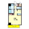 ｷｾﾗ川西弐番館 1Rの間取り