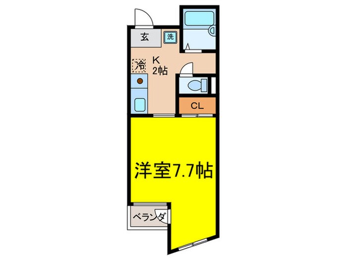 間取り図 シャスール大正