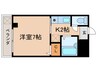 クッキィーＣ 1Kの間取り