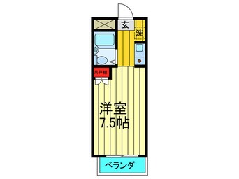 間取図 メゾンベルジュ