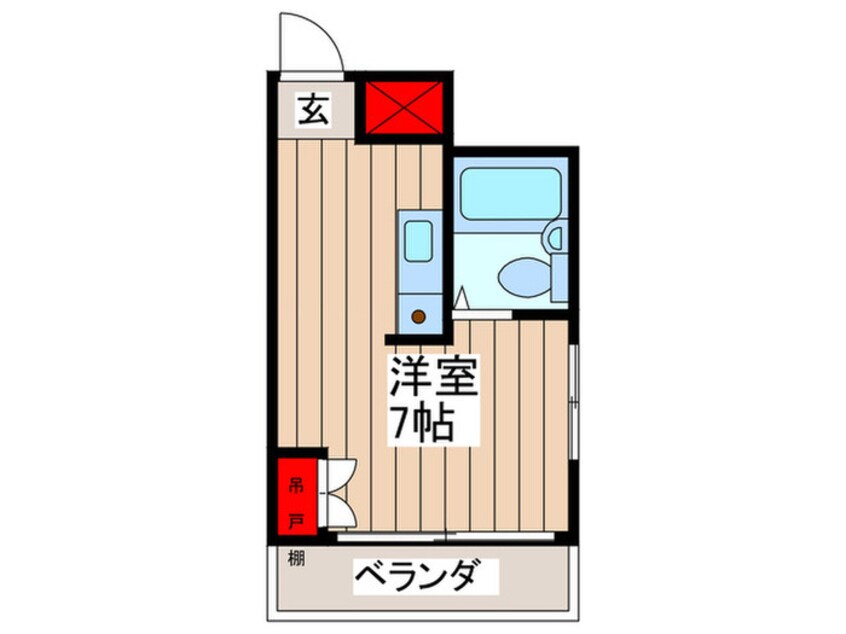 間取図 メゾンベルジュ